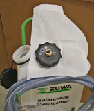 Clean and Quick Filling of Solar Collectors with Heat Transfer Medium