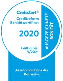 "Ausgezeichnete Bonität": Creditreform verlängert "CrefoZert" der Asseco Solutions um weiteres Jahr