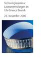 Info-Material zum Life-Science-Technologieseminar