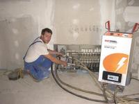 Zeitgewinn und Wärme auf der Winterbaustelle