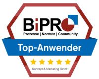 K&M erhält „BiPRO-Top-Anwender-Siegel