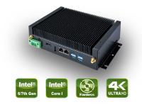 Fanless Embedded PC with Core-I CPUs