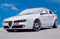 KW-Gewindefahrwerke, Sportfahrwerke und Sportfedern für BMW Dreier E91 Touring und Alfa Romeo 159