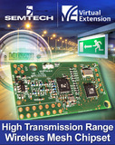 Semtech and Virtual Extension Expand Wireless Mesh Network Platform with Ultra-High Transmission Range Chipset