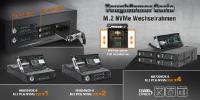 Produktvorstellung: Neue ICY DOCK Tougharmor Modelle: MB720M2K-B, MB833M2K-B & MB834M2K-B
