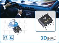 Neuer Sensor von Micronas auf Basis der 3D HAL®-Technologie für eine Direktwinkelerfassung von 0° bis 360°