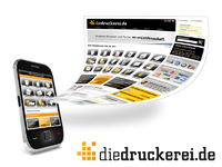 Vorreiter Onlineprinters GmbH eröffnet ersten mobilen Onlineshop für Drucksachen