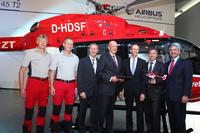 Airbus Helicopters comienza las entregas del EC145T2 . DRF Luftrettung recibe el primer aparato