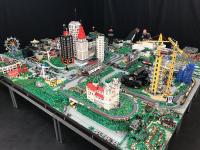 LEGO-Stadt auf Modellbaumesse 2020 in Erfurt