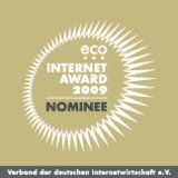 eyePlorer.com nominiert für den eco Internet Award 2009
