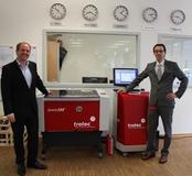 Laserfinishing im Digitaldruck: Trotec Laser und Ricoh Deutschland