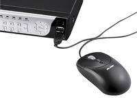 VisorTech Profi-Überwachungssystem mit HDD-Recorder & 4 CCD-Kameras