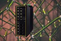 Industrial Ethernet Switch mit extrem hohem Datendurchsatz für komplexe Netzwerke