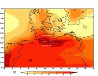 Sommerliche Rekordtemperaturen