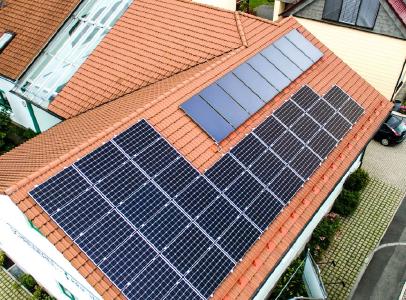 Strom aus Solar Schreinerei