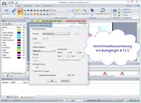 Detailgenaue, auch servergesteuerte Datenkonvertierung, auch im Batchbetrieb/Stapelverarbeitung, mit RxHighlight