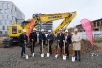 Neue Faber Firmenzentrale - Spatenstich am Saarbrücker Eurobahnhof gesetzt