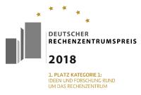 Christmann-Team gewinnt Deutschen Rechenzentrumspreis 2018