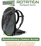 Schneller Zugriff auf die Fotoausrüstung: Die neue ROTATION Backback Series von MindShift