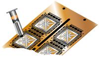 Engineered Material Systems Introduces Low-Cost, Snap Cure Conductive Adhesive for Die Attach Applications