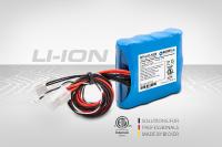 Li-Ion battery pack with IEC/EN/UL 62133-2 for demanding industrial and medical applications