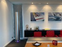 Air purifier youvee® based on UVC-disinfection with innovative control mode via App