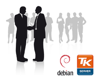 Thomas Krenn ist Distributor und Partner von Debian