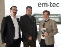 Blue Cap AG: Blue Cap-Tochter em-tec feiert 30-jähriges Bestehen