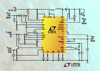 2MHz-Spannungswandler mit fünf Ausgängen für TFT-LCD-Panels