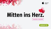 Angebote, die Herzen höherschlagen lassen: Der Valentinstag bei GRAVIS mit vielen reduzierten Preisen!