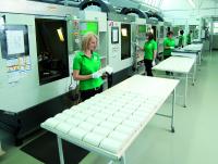 Neues Messsystem an CNC-Maschinen und Luftbefeuchtungsanlage in der Fertigung