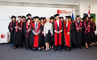 Erste Bachelor Graduation Ceremony an der MODUL University Vienna