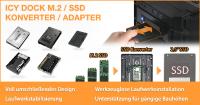 Leitfaden: M.2 und 2,5 Zoll SSD Konverter / Adapter
