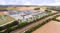 Firmengruppe Max Bögl errichtet schlüsselfertig ein neues Logistikzentrum für den Kunden tegut...