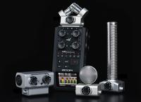 Zoom Pocketrekorder H6: Zoom präsentiert weltweit ersten Pocketrekorder mit Wechselkapsel-System auf der IFA 2013 - exzellente Audio-Aufnahmen für DSLR-Filmer, Journalisten, Musiker und Broadcast