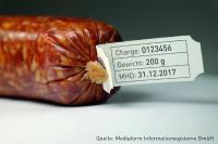 Etiketten für Fleisch- und Wurstwaren