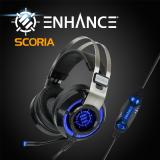 Accessory Power Debuts the ENHANCE SCORIA 7.1 Virtual Surround Sound Gaming Headset with Adjustable Vibration at CES 2017