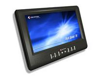 DEXATEK präsentiert den superflachen TFT-Fernseher DK-1801 Hybrid TV für den mobilen Empfang von Digitalfernsehen (DVB-T) und für analoges Fernsehen