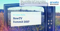 Arvato Systems as Host, Partner and Expert at Berlin’s 2017 NewTV Summit