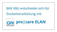 BKK VBU stärkt ihre Kundenorientierung mit Dunkelverarbeitung durch pro|care ELAN