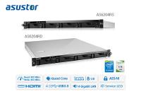 ASUSTOR launcht die neuen Rackmount-Modelle AS6204RS und AS6204RD mit Intel Braswell Quad-Core-Prozessoren