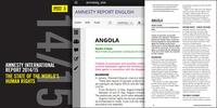 Amnesty International setzt auf Open-Source-Plattform Booktype für Produktion und Drucklayout des vielsprachigen Jahresberichts 2014/2015