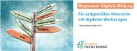 Neuauflage Wegweiser Digitale Bildung und neue Förderpartner