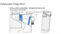 Blauer Engel für Kaminöfen; Katalysatoren sind hier ein wichtiges Hilfsmittel