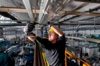 Schützt vor dem Fall: neues Werkzeug-Sicherungssystem von Metabo