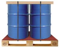 Chemiefässer sicher transportieren