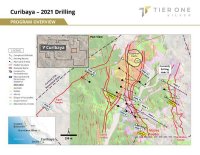 Tier One Silver Intersects 1,480.5 g/t Silver Equivalent over 1 Metre on the Madre Structure at Curibaya