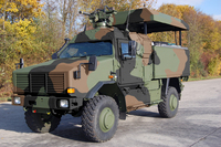 Bundeswehr bestellt 44 mobile Werkstätten vom Typ DINGO 2 GSI bei Krauss-Maffei Wegmann