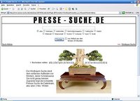 Presse-Suche.de Wortbaum-Suche geht online