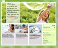 Das Original unter den grünen Tensiden: Cognis startet neue APG Microsite im Internet